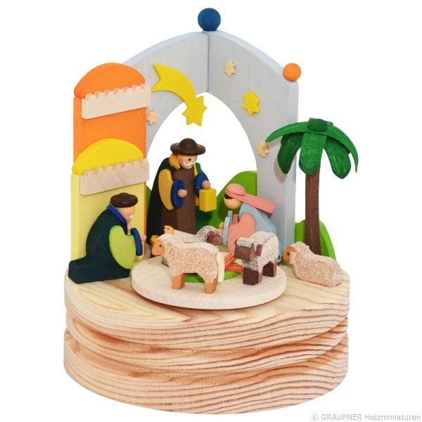 Music Box - Nativity scene