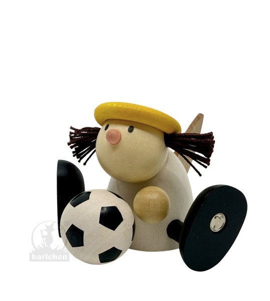 Engel Lotte mit Fussball