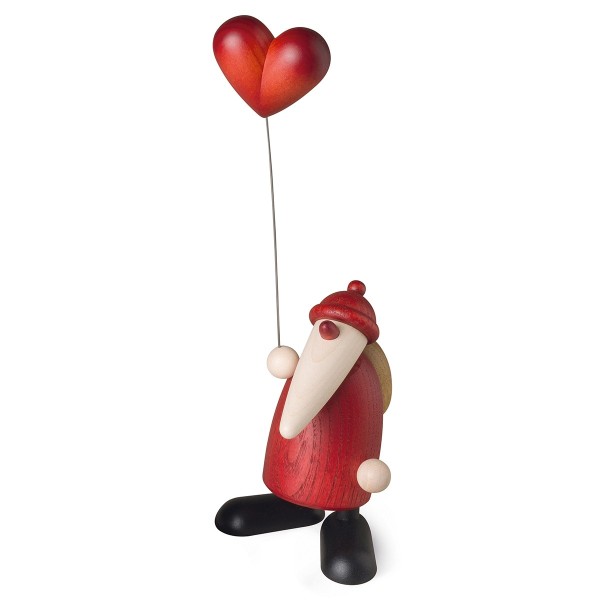 Santa Claus with heart
