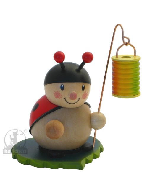 Ladybug with lantern