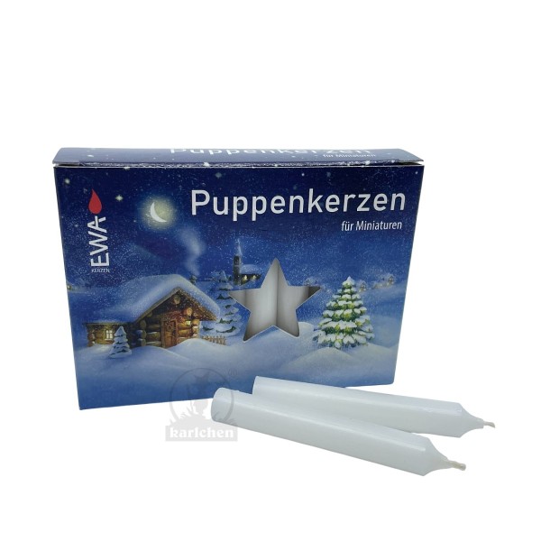 Puppenkerzen | Durchmesser 10 mm