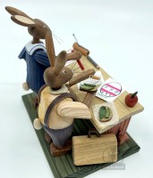 Vorschau: Schulbank mit Hasenjungs Vorschau: Schulbank mit Hasenjungs