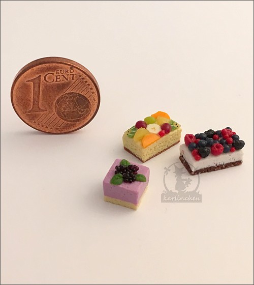 Fruchtschnitten / 3 Stück | Foods | Miniatures for Collectors ...