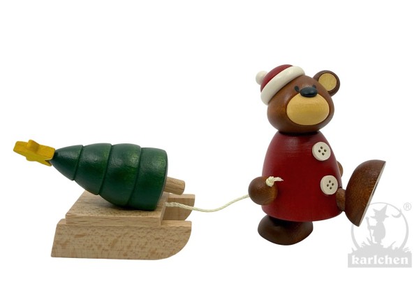 Lars Christmas mit Schlitten