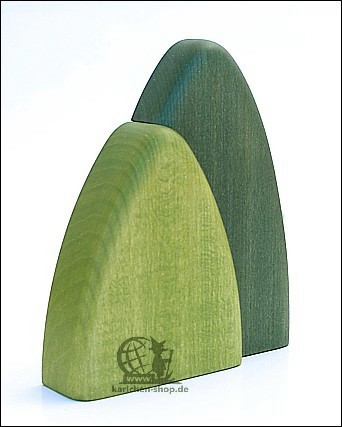 Bush for wall frames, green / 10 cm