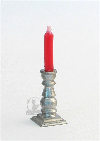candleholder made out of tin