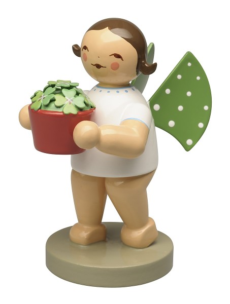 Angel with Lucky Clover