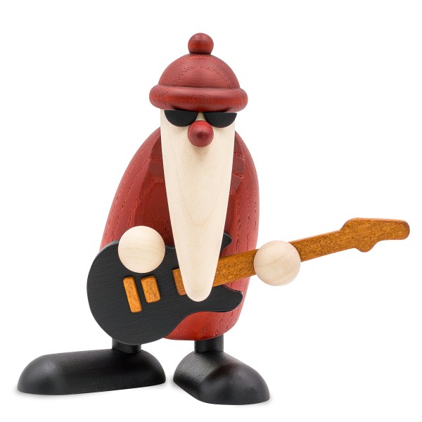 Santa Claus with guitar