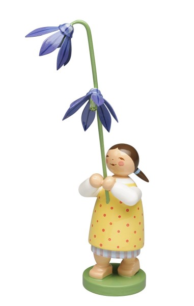 Girl with Scilla