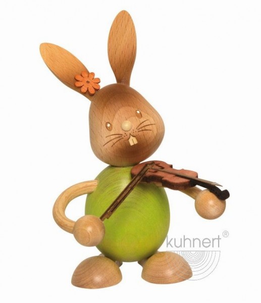 Bunny Stupsi with violin